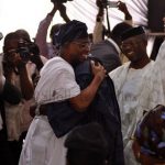 PHOTO NEWS: In The Spirit Of Sportsmanship - Aregbesola, Oyinlola Spotted