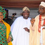 PHOTO NEWS: Aregbesola Celebrates 2013 Iwude-Ijesha Festival With Oba Adekunle Aromolaran