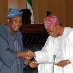 PHOTO NEWS: Aregbesola Presents Bill On Additional 27 Local Govts To The House