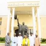 PHOTO NEWS: Aregbesola Unveils Obafemi Awolowo's Statue In Abuja