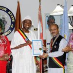 PHOTO NEWS: Aregbesola Decorated As Ambassador Of Humanity