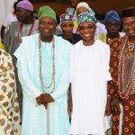 PHOTO NEWS: Ijesa North Traditional Council Visits Aregbesola