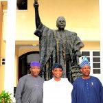 Aregbesola, Fayemi, Amosun Share A Photo Moment In Abuja