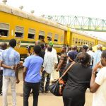 PHOTO NEWS: Osun Free Train Service Returns State And Non State Indigenes Back To Lagos After Easter Celebration