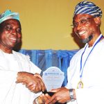 PHOTO NEWS: Aregbesola Wins Good Governance Award From UNILAG