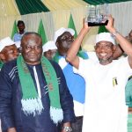 PHOTO NEWS: LAUTECH Teaching Hospital Presents Award On Meritorious Services To Aregbesola