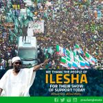 THANK YOU: Ilesa Mega Rally