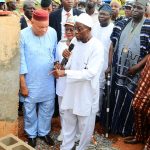 PHOTO NEWS: Aregbesola Turns Sod For Mini Bus Factory