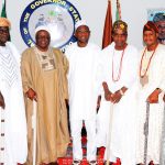 PHOTO NEWS: Osun Conference Of Obas Congratulates Aregbesola