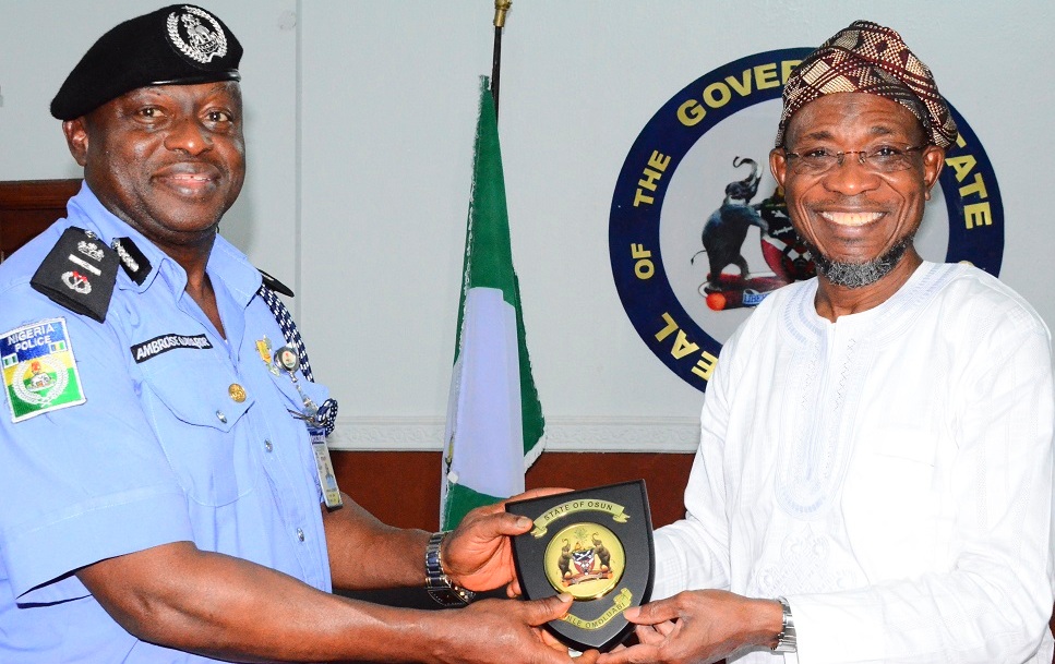ASSISTANT INSPECTOR GENERAL OF POLICE VISITS AREGBESOLA -1