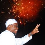 PHOTO NEWS: Aregbesola Heralding New Hijrah 1436AH With Display Of Fireworks