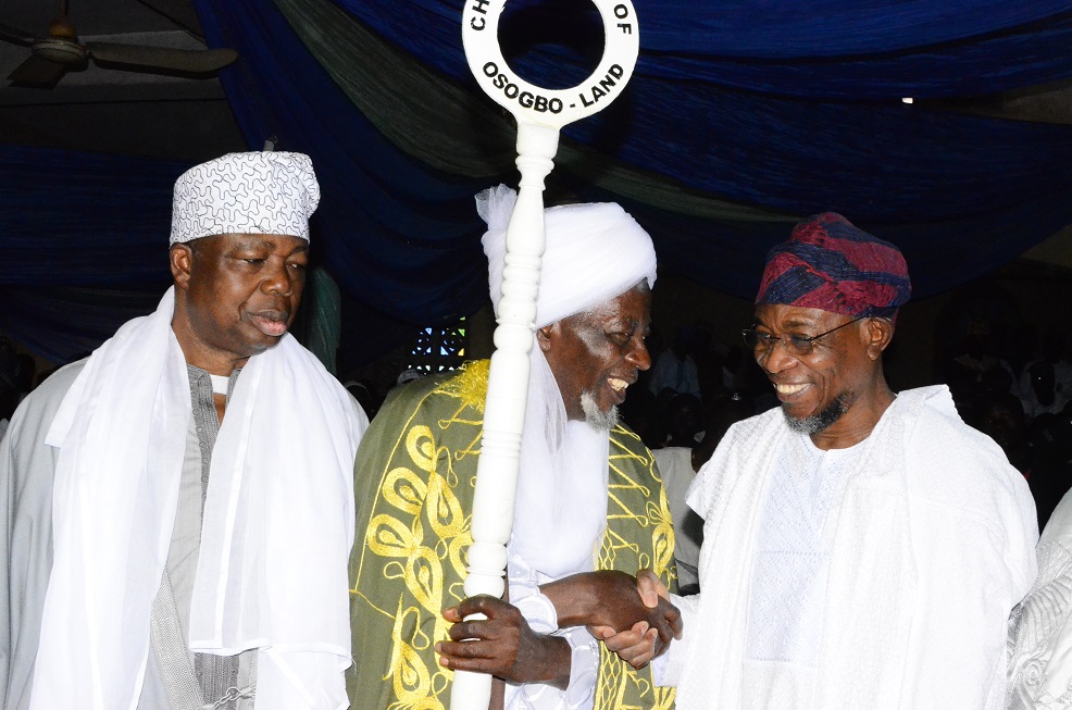 TURBANINIG CEREMONY OF NEW IMAM OF OSOGBOLAND 1