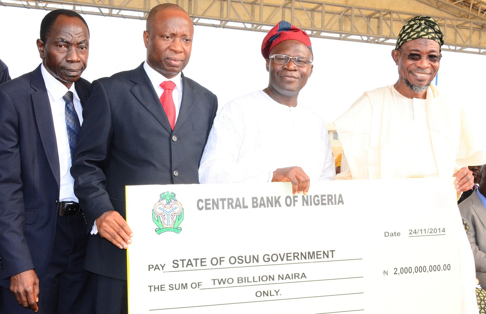 Disbursement of CBN Loan – 5