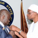 PHOTO NEWS: National Defence College Officers Visit Aregbesola