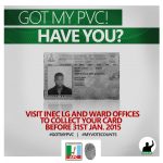 DOWNLOAD AND SHARE: Have You Collected Your PVC?