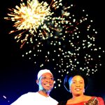 PHOTO NEWS: Osun Beats Gong, Displays Fire Works To Herald New Year 2015