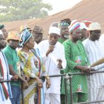 PHOTO NEWS: Aregbesola Committed More Crowd For Buhari/Osibajo At Grassroot Campaign Rally