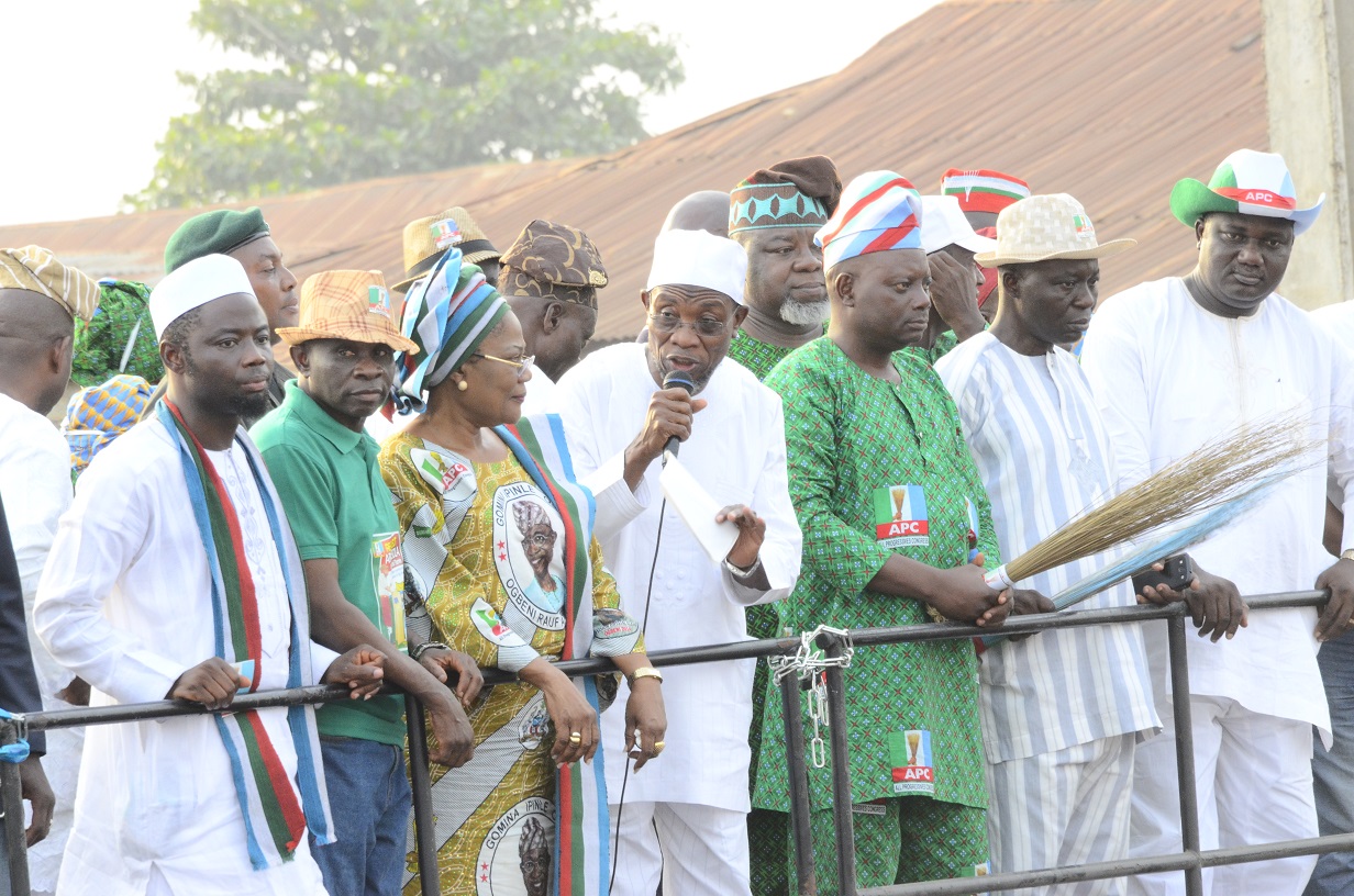 AREGBESOLA TAKES APC PRESIDENTIALSTATE AND NATIONAL ASSEMBLIES CAMPAIGNS TRAIN IFON-OSUN 1