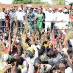 PHOTO NEWS: Aregbesola Woos Owena-Ijesa Communities For Buhari/Osibajo