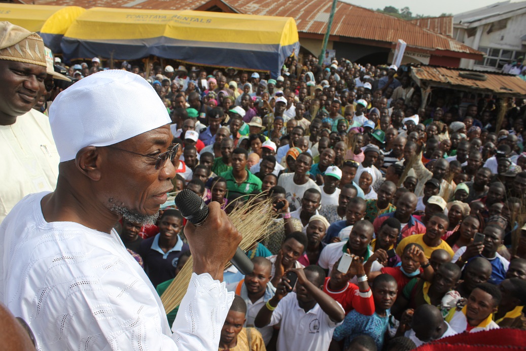 Aregbesola Campaigns at Owena-Ijesa 3a