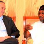 PHOTO NEWS : Lagos-American Embassy Team Visit Aregbesola