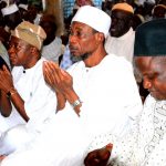 PHOTO NEWS : Aregbesola at Jumat Service Central Mosque Oja-Oba