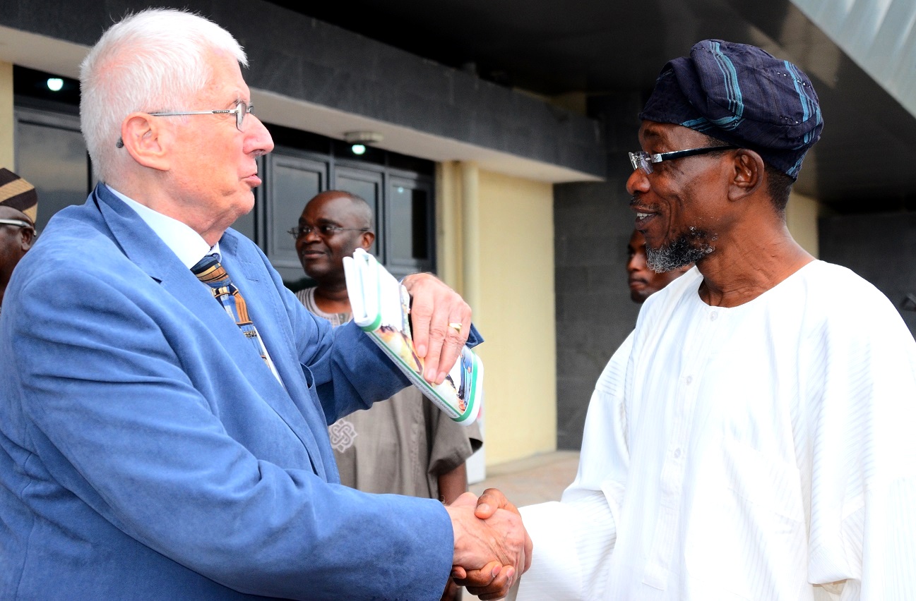 Aregbesola Meets Chief Joop 1