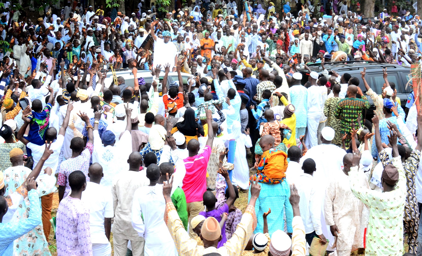 Aregbesola at 2015 Eid-el-fitri 2