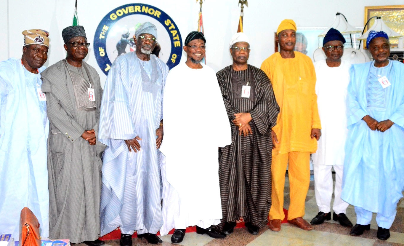 Ijesa  Society Group Visit  Aregbesola 1