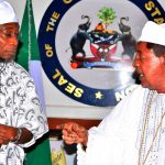 PHOTO NEWS: Alaafin Of Oyo Visits Aregbesola On Ooni's Transition