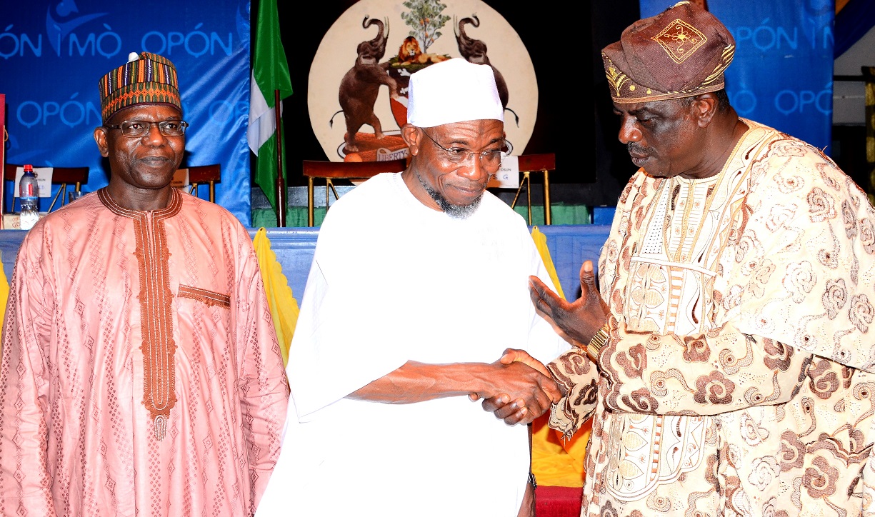 Aregbesola Organizes dinner for NSA 1