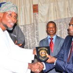 PHOTO NEWS: President, Nigerian Statistical Association Visits Aregbesola