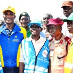PHOTO NEWS: Aregbesola At FRSC Sensitization Talk On Accident Free In Ember Month