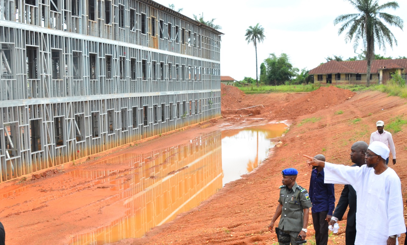 Inspection Tour  to  Ongoing School 1