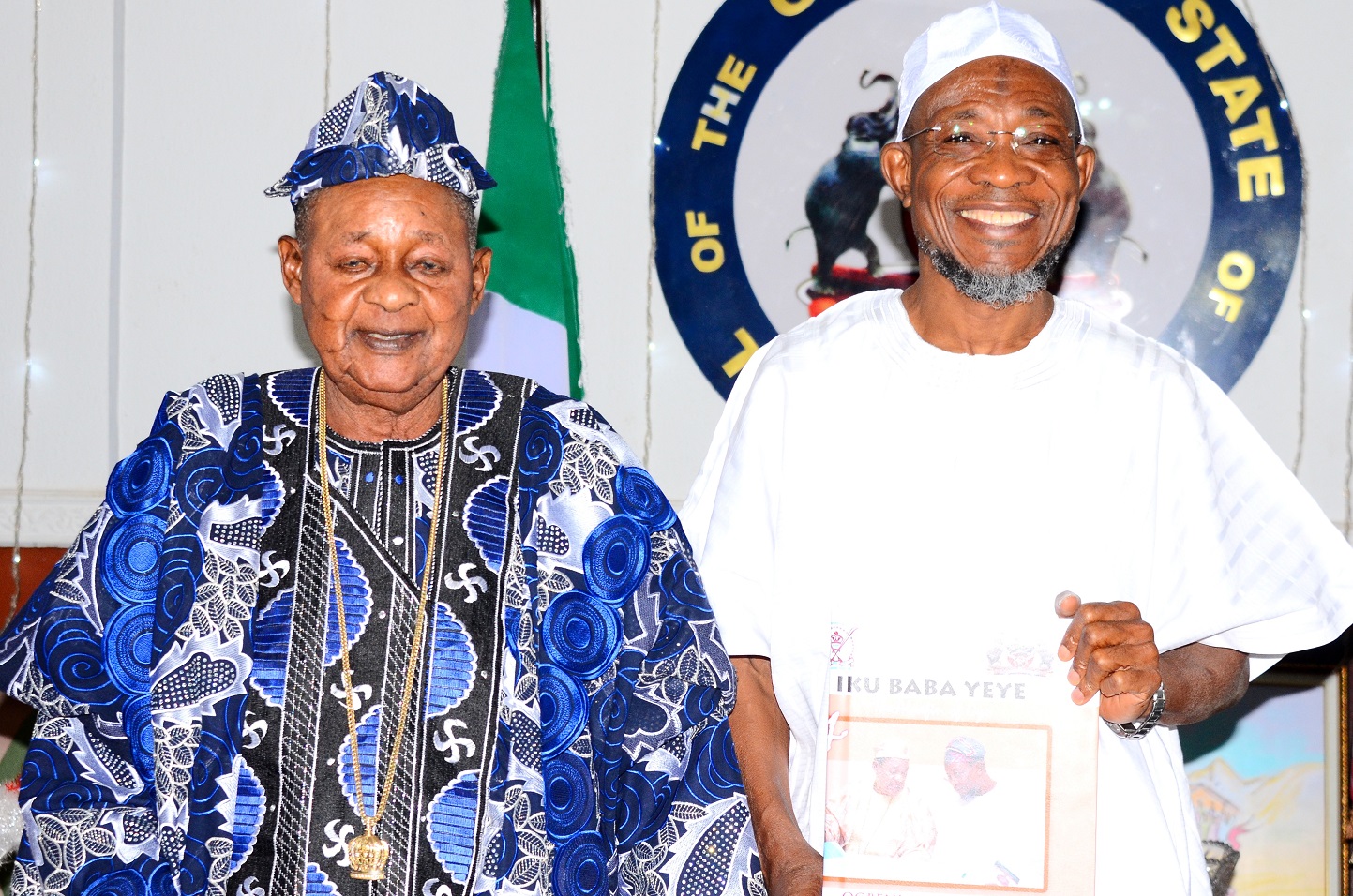 Aregbesola Bags Omoluabi of Yorubaland 1