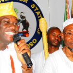 PHOTO NEWS: Aregbesola Recieves Ooni Of Ile- Ife