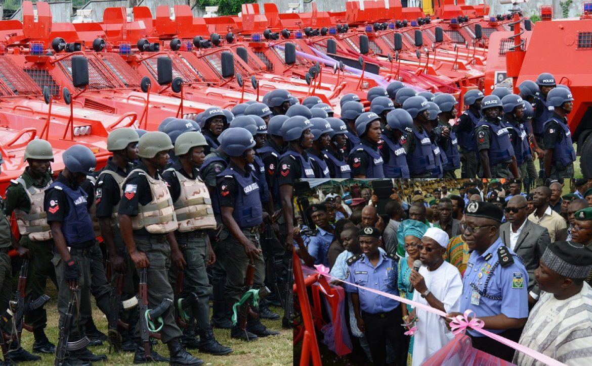 Governor-Aregbesola-and-the-Armoured-Personel-Carrier2