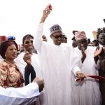 Buhari arrives Osogbo, commissions projects completed by Aregbesola