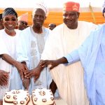 PhotoNews: Aregbesola Celebrates Hon. Gbadamosi Lawal at 90