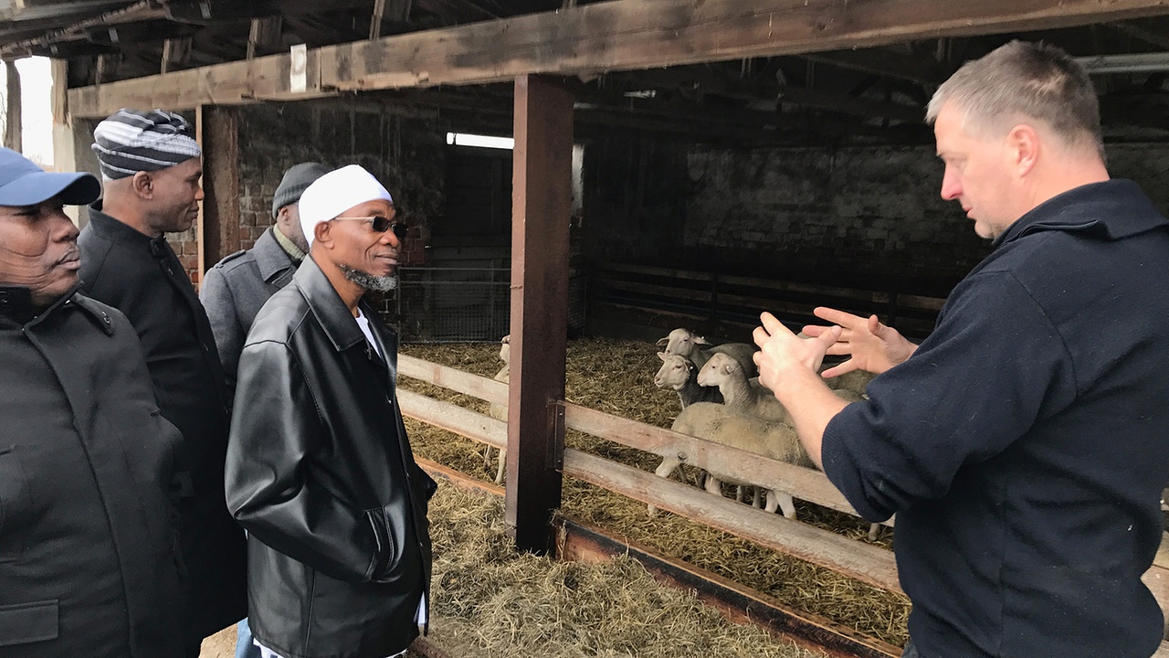 aregbesola & Najeem in Germany