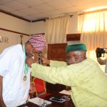 PHOTONEWS: Aregbesola Becomes Grand Patron of Sports Writers Association of Nigeria