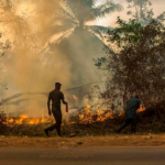 PHOTONEWS: That Moment When Ogbeni Aregbesola Turned Fire-Fighter