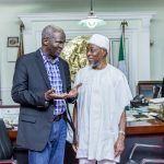 PHOTONEWS: Fashola in Courtesy Visit to Osun