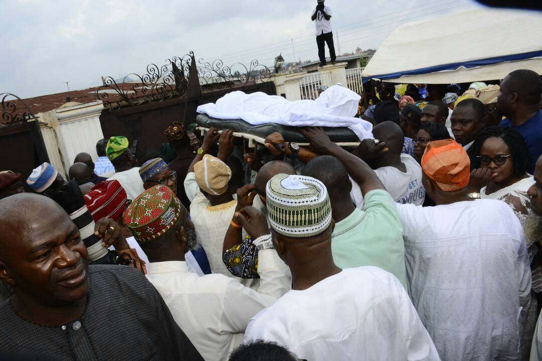 Alhaja Saaratu Aregbesola laid to rest6