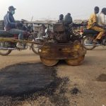 Ongoing Road Maintenance Works Along  Ojude oga oke baale road