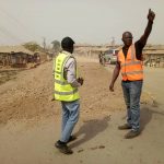 Ongoing road maintenance work along Oja Oba - Oke Baale Road Osogbo