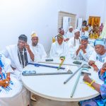 His Excellency Gov. Ademola Adeleke observed Iftar with Royal Fathers in Osun