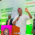 OSUN HOST SOUTHWEST STAKEHOLDERS ROUNDTABLE ON RENEWABLE ENERGY, UNVEILS CLIMATE-SMART INVESTMENT PORTFOLIO.