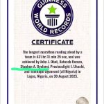 NEWS RELEASE GOVERNOR ADELEKE CONGRATULATES STEPHEN OYELAMI FOR BREAKING GUINESS WORLD RECORD ON MARATHON READING OSOGBO
