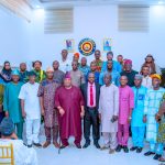 GOVERNOR ADELEKE HOSTS NEW OSUN NUJ LEADERSHIP, HARPS ON FIGHT AGAINST FAKE NEWS.